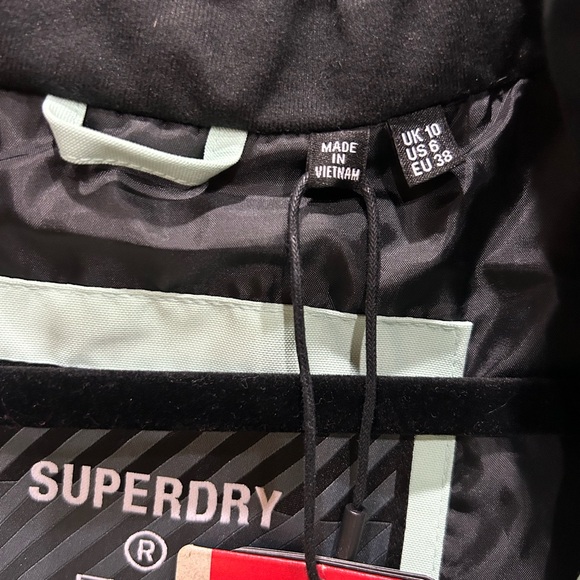 Excellent condition SUPERDRY Ultimate Rescue Jacket size 6 - Picture 8 of 9